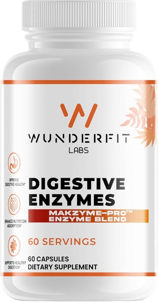 Digestieve enzymen, capsules, 60 porties