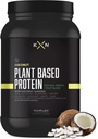 KompleX Nutrition Plant Based Proteïnepoeder (25 porties) - Coconut Flavored Natural, Vegan, Zero Sugar, Low Fat, Non GMO Dieetsupplement Gemaakt van 29 Natuurlijke Groenen & Fruiten