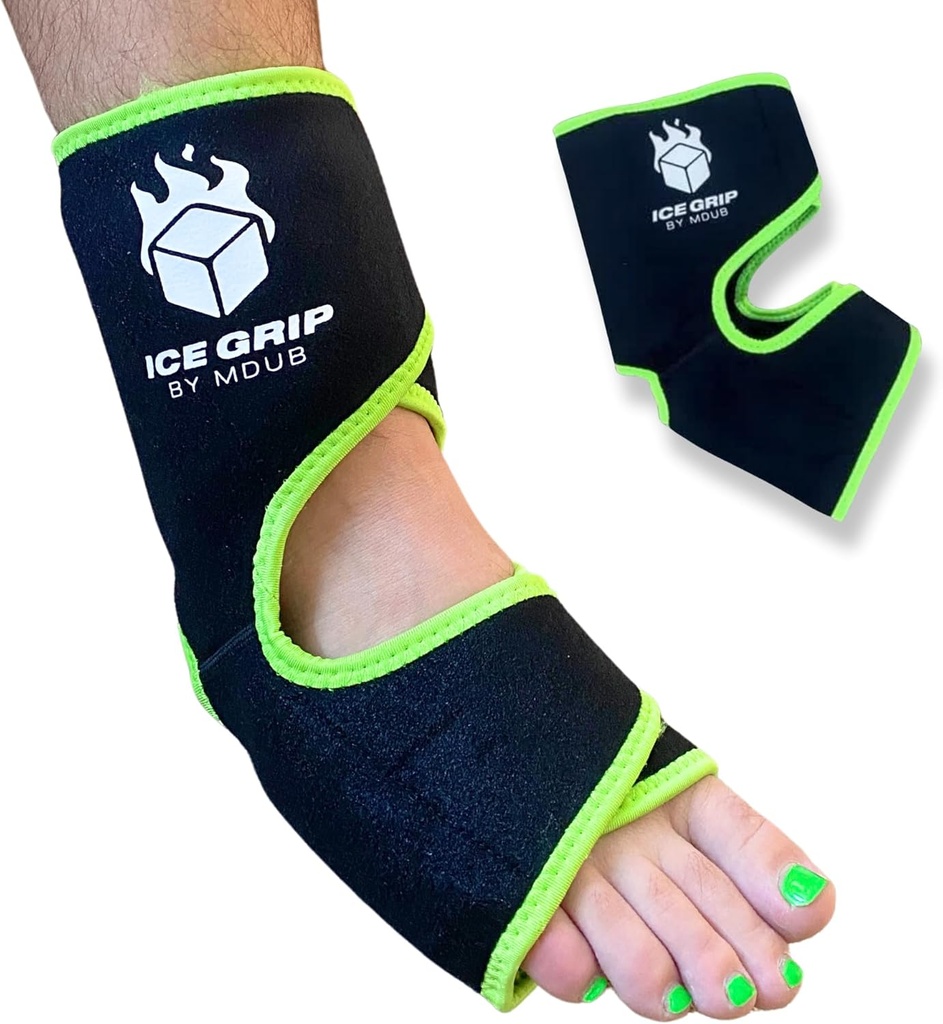 Voet Enkel Hot & Cold Ice Wrap Post Chirurgie Compressie Herbruikbare Gel Pack voor letsel Flexibel voor ontsteking, post-Surgery, Enkel, Voet, Voetbal, Basketbal, Herstel Relief Therapie