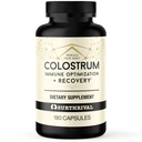 Surtrival: Colostrum Powder Capsules (180 Count), Immune Optimization & Recovery, Dieetsupplement, Gut Health, Immune Support, Keto Friendly
