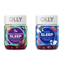 OLLY Muscle Recovery Slaap Gummies met Tart Cherry, 40 Graaf en kinderen slapen Gummy met Melatonine, kamille, 50 Tellen