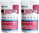Beetwortelkauwers - Premium Organic Beet Juice Powder Supplement - Nitric Oxide Energy & Blood Flow Circulation Support - Real Chocolate Granaatappel Health Kauwt met 7 Superfoods (2)