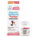 The Relief Products Migrane Hoofdpijn Therapie - 100% Natuurlijke Actieve Ingrediënten - Verzachten Ontspannen, Druk, Licht Gevoeligheid, Migraines - Fast Solution Tablets - 50ct