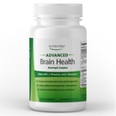 Advanced Brain Health Supplement met Alpha GPC, L-Theanine, L-Glutamine voor Geheugen en Focus - 90 capsules