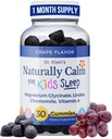 Kalme Gummies voor kinderen met Magnesium Glycinate, kamille & Linden 