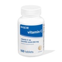 MAJOR Vitamine C 250 Mg - Dieetsupplement - 100 tabletten (1 verpakking)