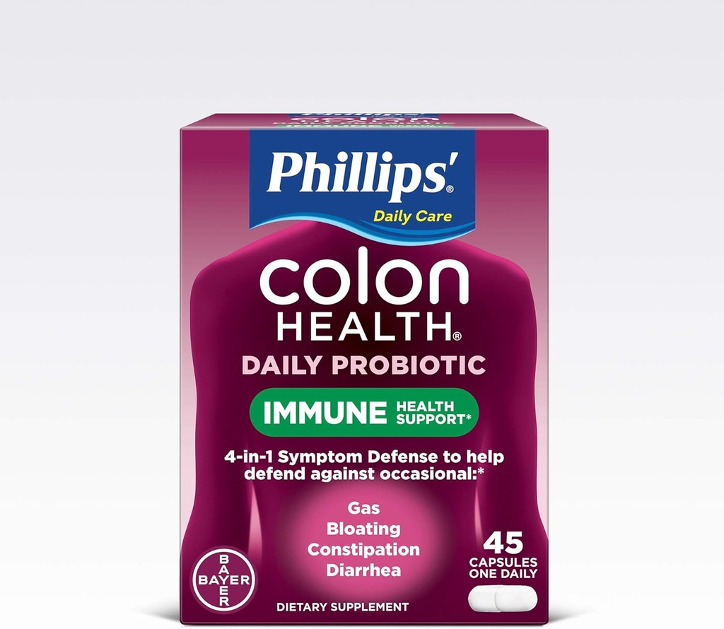 Phillips' Colon Health Probiotic Supplement, 45 Tellen