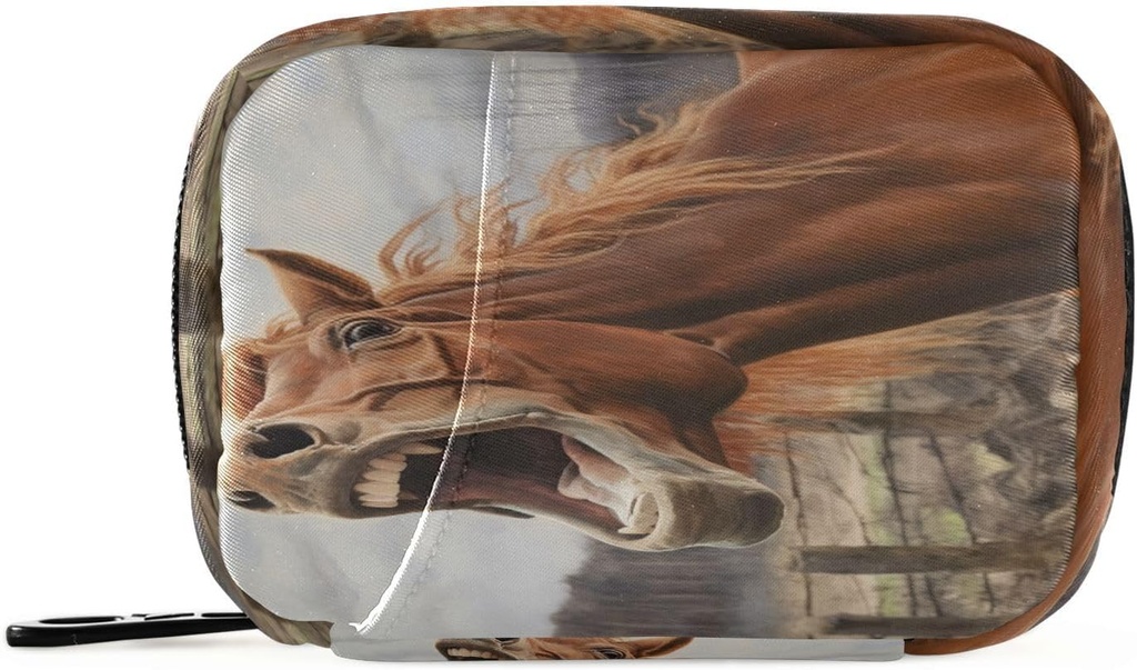 Horse Pill Organizer Case Portable Weekly Daily Pill Case Bag Organizer met Zipper voor Supplementen Medicine Travel Family Business