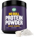 2lb No Bull Unflavored Wei Proteïne Poeder, Pure, Instantized Wei Supplement,High Protein, Low Carb, Geen Fillers, Geen Additieven, Smaakloos