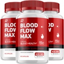 Blood Flow Max Capsule - BloodFlowMax Advanced Formula, BloodFlow Max Extra Strength, Algemene Wellness, Natuurlijke Vitaminen, Beoordelingen (3 Pack - 180 Capsules)