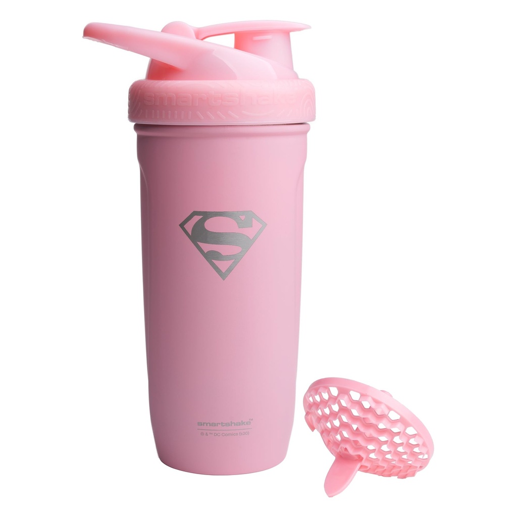 Smartshake DC COMICS Versterken Roestvrij staal Proteïne Shaker Fles 900 ml 