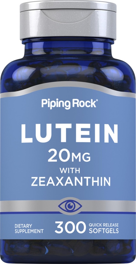Piping Rock Lutein en Zeaquin Supplement 