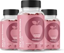 (3 Pack) Svelte ACV Gummies Advanced Formula, Svelte Gummies 1000mg, 180 Tellen