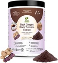 Bionutricia Black Ginger Extract Powder Puur gestandaardiseerd Extract Energie en uithoudingsvermogen 1,76 Oz (50g)