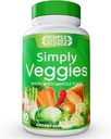 Simply Nature's Pledge - Gemaakt met Whole Food Superfoods, verpakt met Beta Caroteen & 18 Verschillende Groenten - 100% Sojavrij
