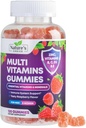 Multivitamine Gummies met vitamine A, C, D, E, B12, Zink - Dagelijkse Adult Gummy Vitaminen & Mineraal voor Vrouwen & Men, Immune Support Gummy Multivitaminen Supplement, Multi Vitamine voor Volwassenen - 120 Gummies