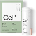 SRW Cel Essentieel Wellness Supplement voor gezonde veroudering en een lange levensduur Ondersteunt energie, geestelijke prestaties + spiergezondheid 17 vitamines en mineralen geschikt voor alle leeftijden 60 capsules