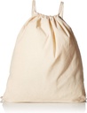TBF 12 Pack Bulk Katoen Canvas Trekkoord rugzakken (14" B x 18" H) - Perfect voor doe-het-zelf, ambachten, evenementen & meer