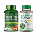 Gezonde Wellness Geheel voedsel Multivitamine voor vrouwen - Natuurlijke Multi Vitaminen, Mineralen, Biologische Extracten Digestieve Enzymen 1000MG Bundel
