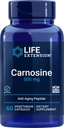 Life Extension Carnosine, Healthy Aging, Exercise Recovery, Gluten-Free, Non-GMO, Vegetarian, 60 Capsules