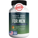 Nachttijd Lean Burner voor mannen geavanceerde slaapsupplement Vitamine D Nachtbrander & anabole herstel, natuurlijke slaaphulp met Magnesium, Ashwaganda (1)