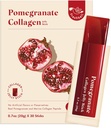 Granaatappel Collageen Jelly Stick (20g x 30 Sticks) Marine Collageen Peptide met 100% Real Spanje Granaatappel - Geen kunstmatige smaken - Geen conserveringsmiddelen - Geen toegevoegde suiker - Easy-to-Absorb