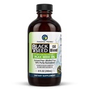 Verbazingwekkende kruiden Koudgeperst zwart zaad en Vlaszaad olie Blend - Glutenvrije, niet-GMO, hoog in Omega 3, 6, & 9, ondersteunt Joint, Hersen, en hartfunctie - 8 Fl Oz