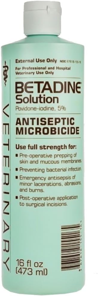 Betadine 5% Oplossing, 16 Fl Oz (verpakking van 1)