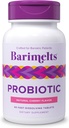 Barimelts Probiotic, 5 Billion CFU - 60 Fast-Dissolving Tablets (2-Month Supply) - Sugar-Free Probiotics for Women, Support Gut Health After Bariatric Surgery, Natural Cherry Flavor​
