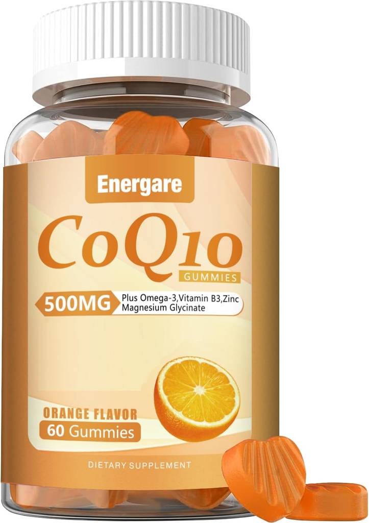 1 verpakking Coq10 500 Mg Gummies