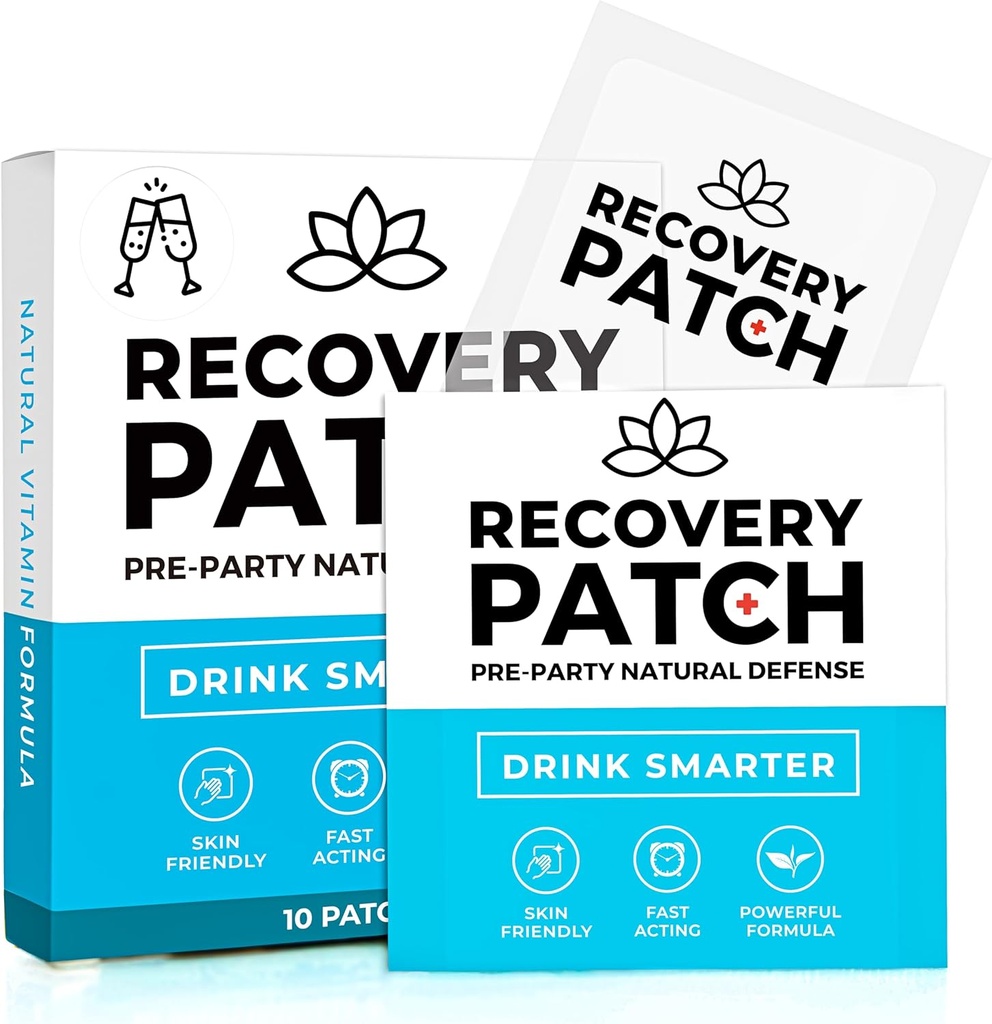 Herstel Patches 10 Pack - Wake Up Refreshed & Energized met onze 100% natuurlijke ingrediënten Patch - individueel verpakt, huidvriendelijk en waterdicht - Enhanced Morning Formula