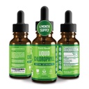 Premium chlorofyl vloeibare druppels - 100% natuurlijke en glutenvrije vloeibare chlorofyl - niet GGO, 118 porties