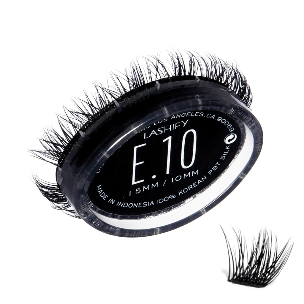 Lashify Extreme 10mm Gossamer DIY Eyelash-extensies Navullen, Zwart, Makkelijk Valse wimpers toe te voegen Tremendous Volume