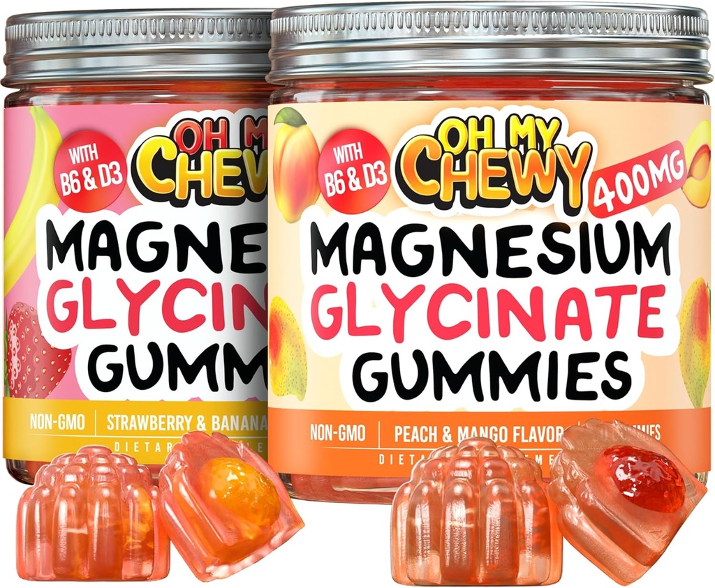 Magnesium Gummies Bundel 2 Flessen (60 Elke) 