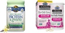 Garden of Life Raw Organic Protein & Greens Vanille - Vegan Protein Powder for Women & Dr. Formulated Women's Probiotics Once Daily, 16 Strains, 50 Miljard, 30 Tellen