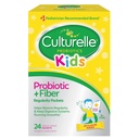 Culturelle Kids Probiotic + Fiber Packets (Ages 3+) - 24 Telling - Digestieve Gezondheid & Immuun Ondersteuning - Helpt Herstel Regularity (Verpakking kan variëren)