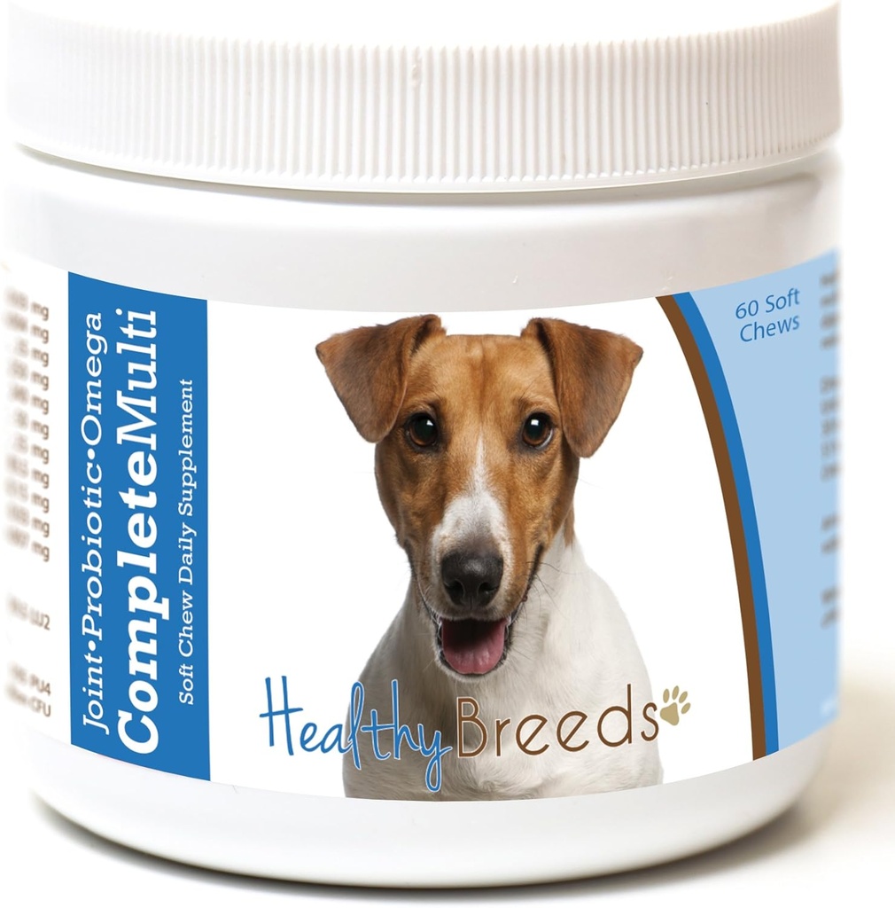 Healthy Breeds Jack Russell Terrier All in One Multivitamin Soft Chew 60 Count