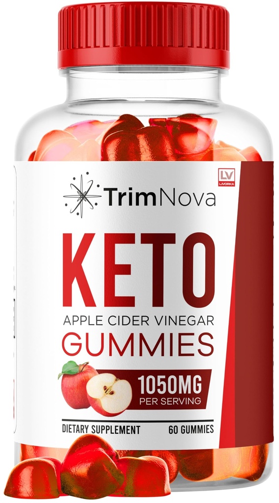 LIVORKA TrimNova Keto ACV Gummies, TrimNova Gummies, TrimNova Keto, TrimNova Keto, TrimNova Keto Formula, TrimNova Keto ACV Gummies 1050MG, 60 Gummies voor 1 maand.