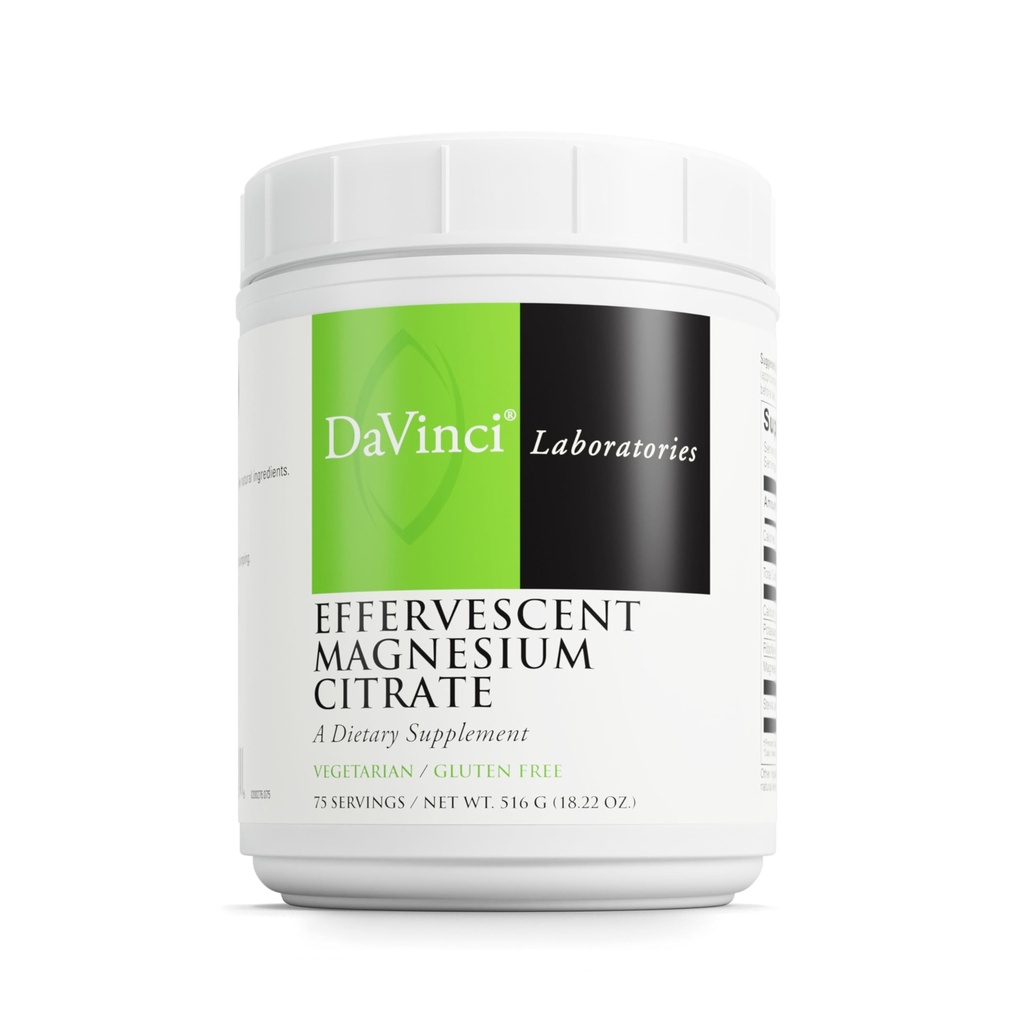 DaVinci Labs - Bruisende Magnesium Citrate - 75 Servers - 18,22 Oz