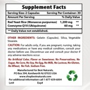 Best Naturals Red Gist Rice met COQ10 & Niacin 500 mg