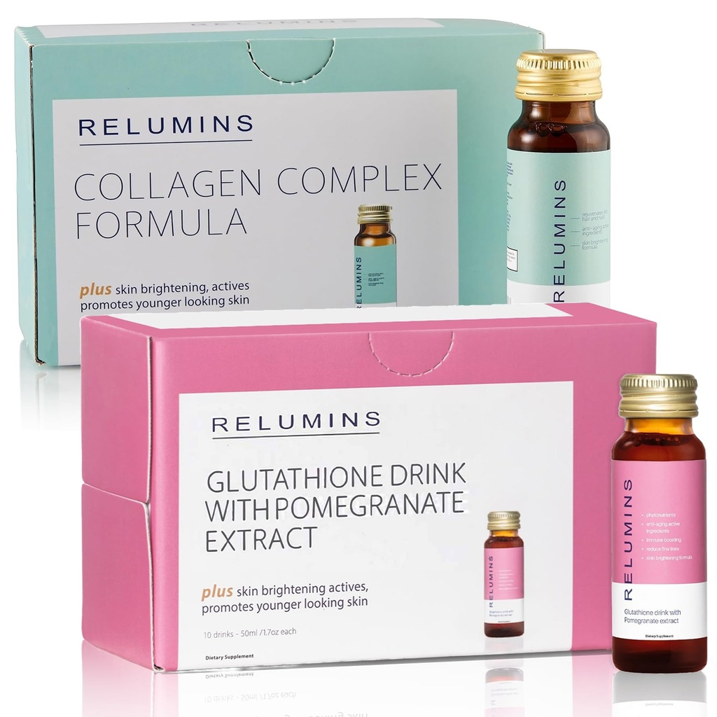 Verfijnt Advance Verjonging Collagen Beauty Drinken Apple Flavor & Beauty Glutathion Drinken 