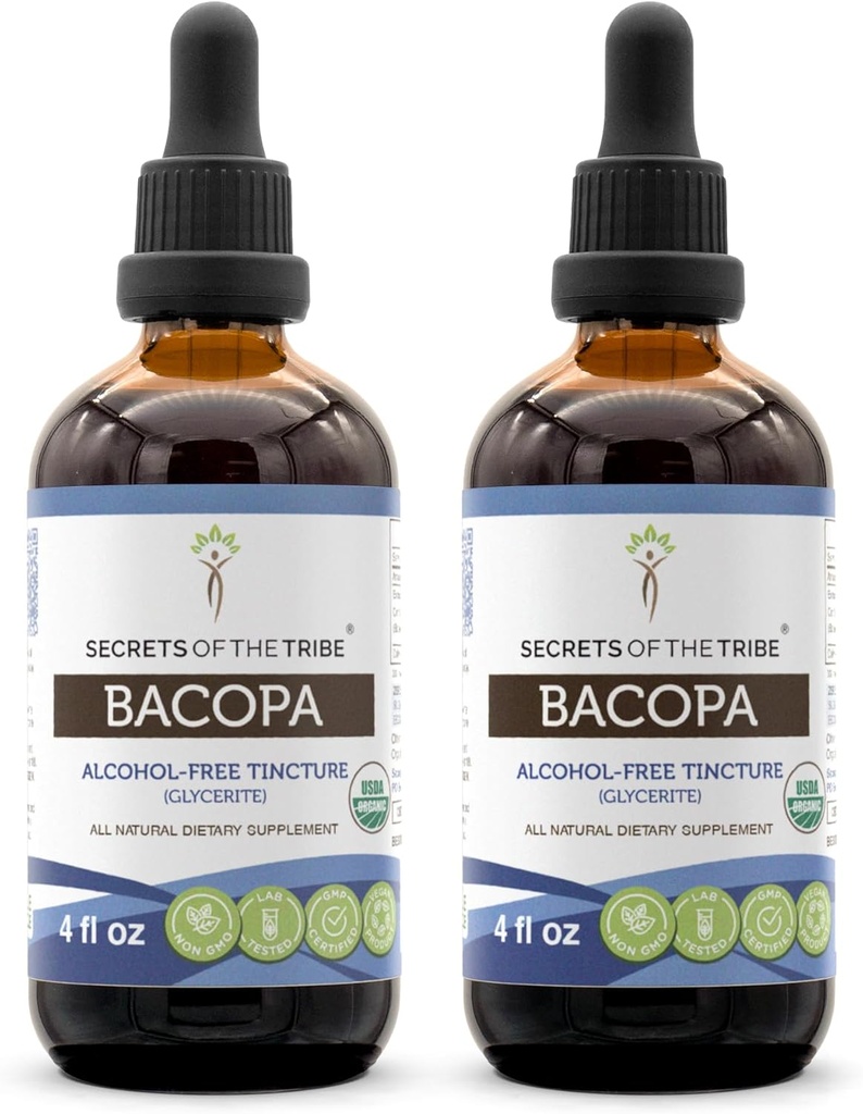 Geheimen van de stam Bacopa USDA Organisch 
