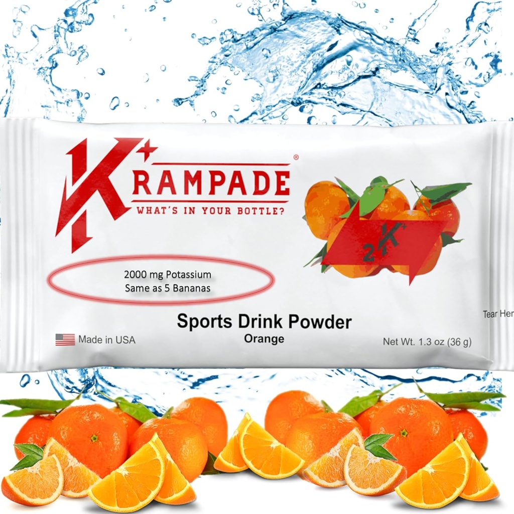 Krampade Original 2K - 2000 mg Kalium Electrolyte Poeder Drink Mix 