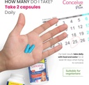 CONCEIVE PLUS Heren Motility Bundle Heren Vruchtbaarheid 60 + Motility Supplement 60 Capsules