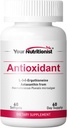 Antioxidant Softgel - Astaxanthine uit Algen, Ergothioneine - 60 Tellingen, 60 Dagen Levering