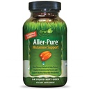 Irwin Naturals Aller-Pure - 54 Liquid Soft-Gels - Histamine Support with Quercetin, Luteoline & Rutin - Non-Drowsy Formula