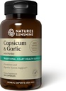 Nature's Sunshine Capsicum & Garlic w/Parsley, 100 Capsules | Helps Support Digestion, Immunity, Circulation, and Glandular Health