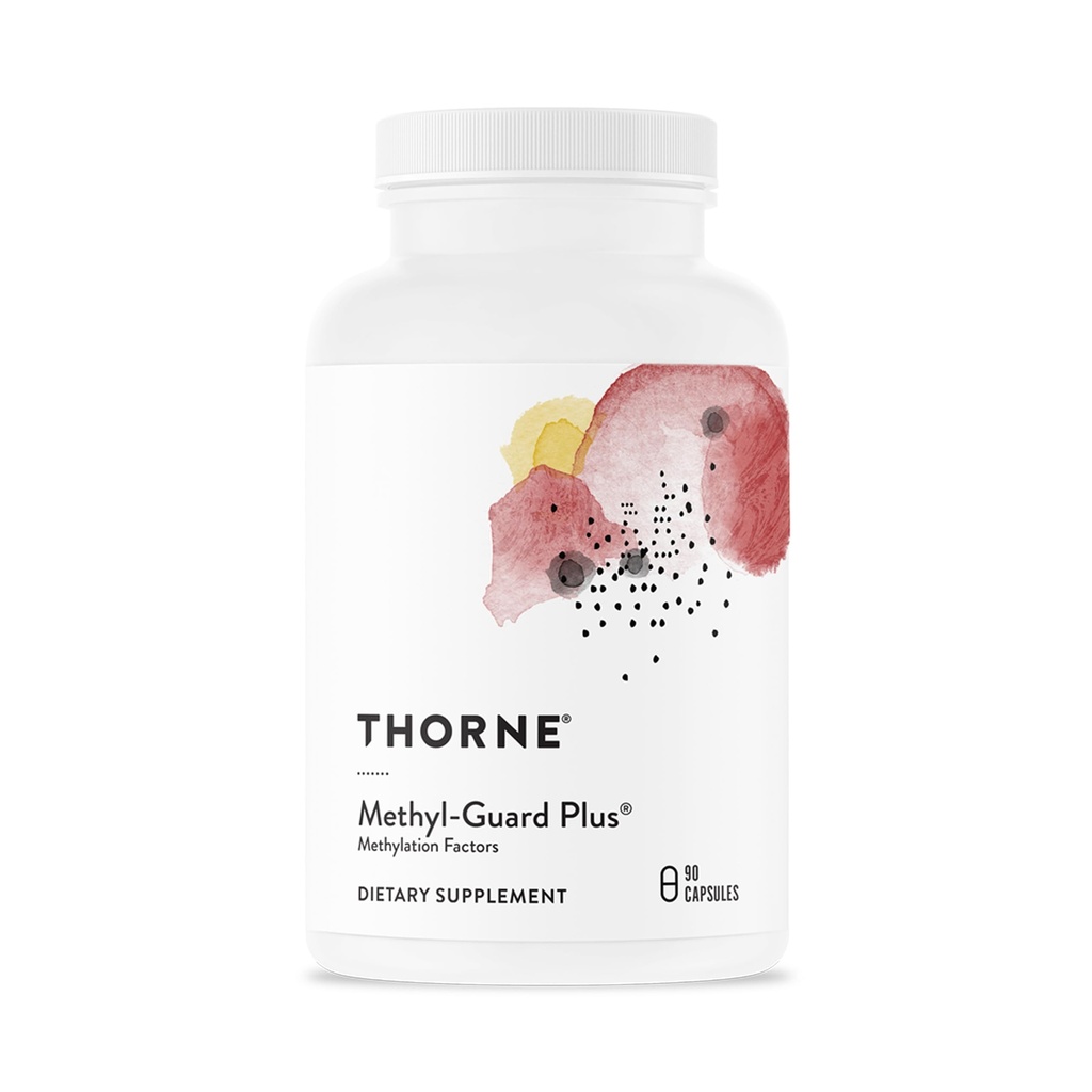 THORNE - Methyl-Guard Plus - Active Folaat (5-MTHF) met vitamine B2, B6 en B12 - Ondersteuning van methylering en gezond niveau van homocysteïne* - Gluten, zuivel en sojavrije - 30 porties