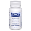 Pure Encapsulations Vitamin A + Carotenoïden (Luteïne, Zeaxanthine en Astaxanthine)