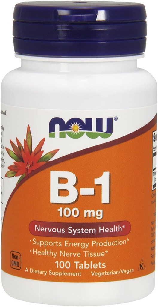NU Vitamine B-1 (thioamine) 100 mg, 100 tabletten (verpakking van 4)